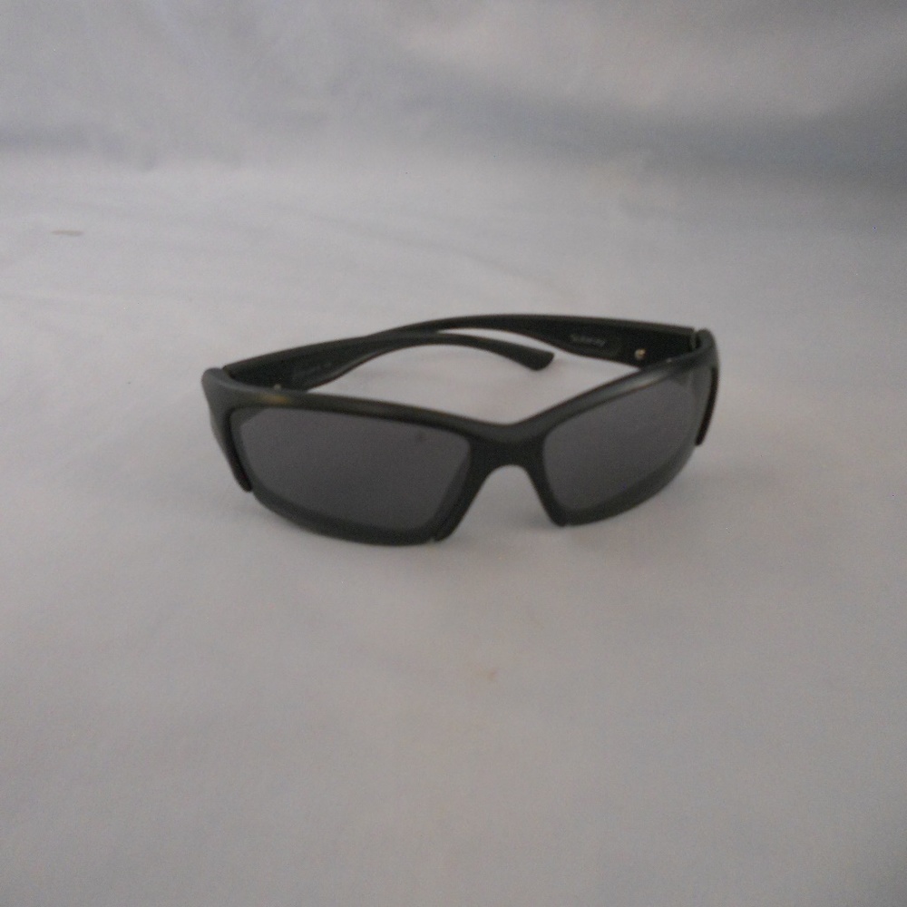 Solaray Sunglasses Slate with Silver Accent side